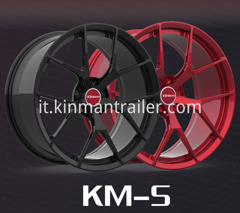 monoblock forged wheels for high performance sports luxury vehicles